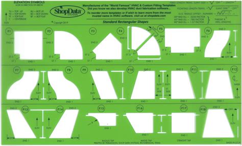 24x14 sheet metal duct templates|hvac duct shapes.